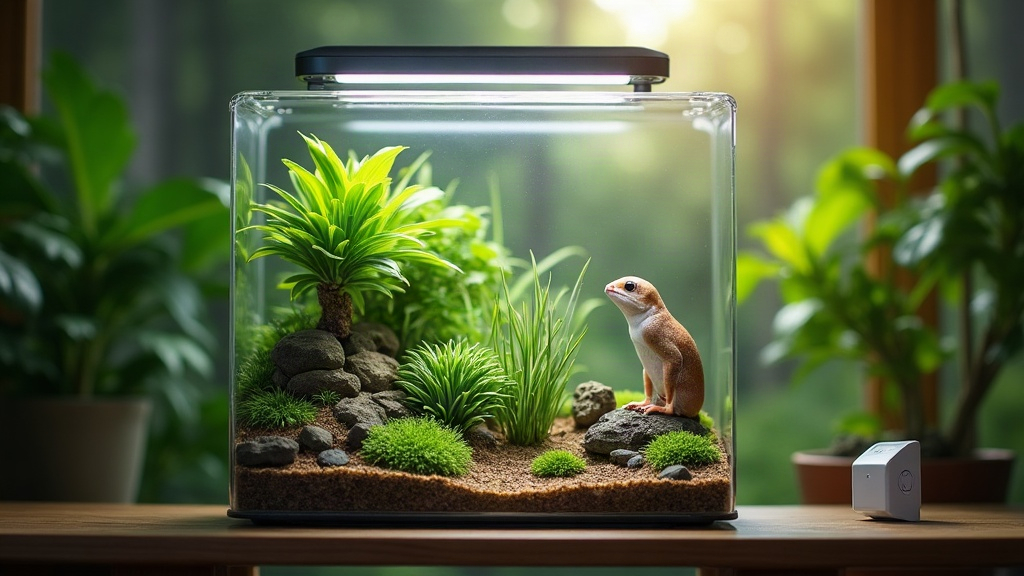 Automating Terrarium Humidity and Lighting with Zigbee Sensors